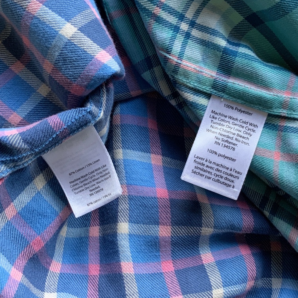 Vineyard Vines Men's Plaid Button Down Shirt Bundle - Size Small - Picture 4 of 7